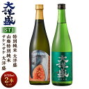 【ふるさと納税】大洋盛セットSTJ（720ml飲み比べ2本セット）日本酒 淡麗辛口 新潟県 清酒 地酒 大洋酒造 和食 冷や 熱燗 ぬる燗 越後 新潟県 村上市 1009004