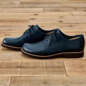 足なりダービー ダークネイビー 牛革 革靴  KOTOKA  メンズシューズ KTO-3001(紳士靴) 28.0cm