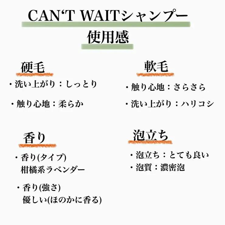 キャントウェイトシャンプー(300ml)【ヘアケア ボリューム ツヤ髪 ダメージケア　頭皮 ボディーソープ 美髪ケア 頭皮ケア オールインワンシャンプー ギフト 誕生日 プレゼント サロン級のヘアケア