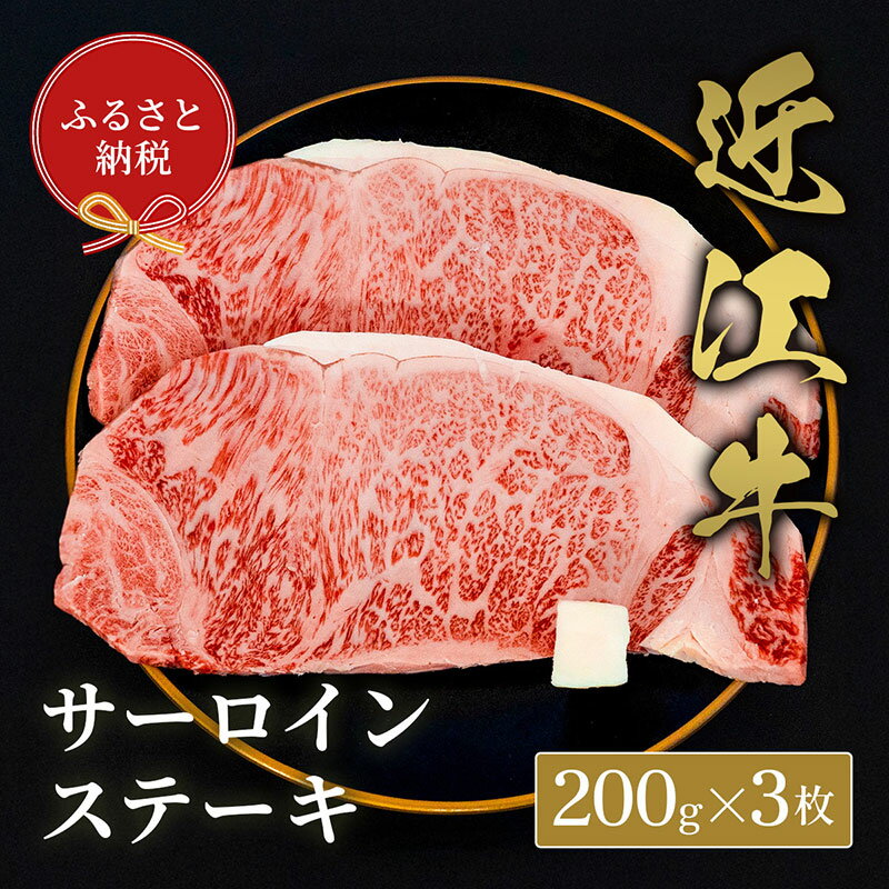 【ふるさと納税】【和牛セレブ】サーロイン 200g×3枚