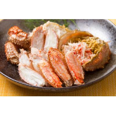 ふるさと納税 北見市 オホーツク海産　浜茹で毛がに　約400g×2ハイ(冷蔵) |  | 01