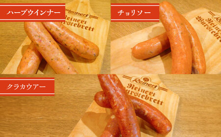 マイスター直伝手作りソーセージ Bセット 5種 ウインナー チョリソー BBQ 岐阜市/ドイツデリカテッセン　クリンゲン[ANBQ002]