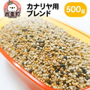 【ふるさと納税】カナリヤ用ブレンド 500g×1袋 サイトウ・コーポレーション 飼料