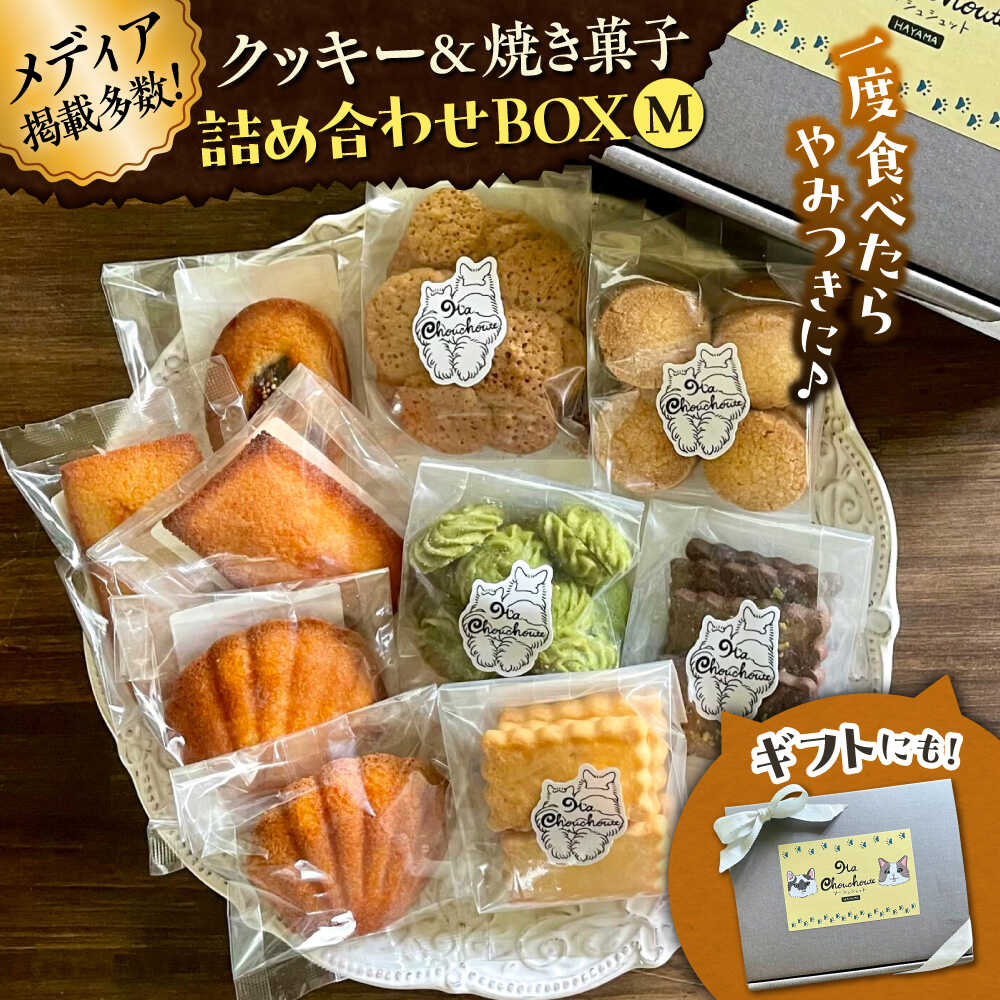 【ふるさと納税】クッキー＆焼き菓子詰め合わせBOX M【菓子工房　マ・シュシュット】[ASBU003]