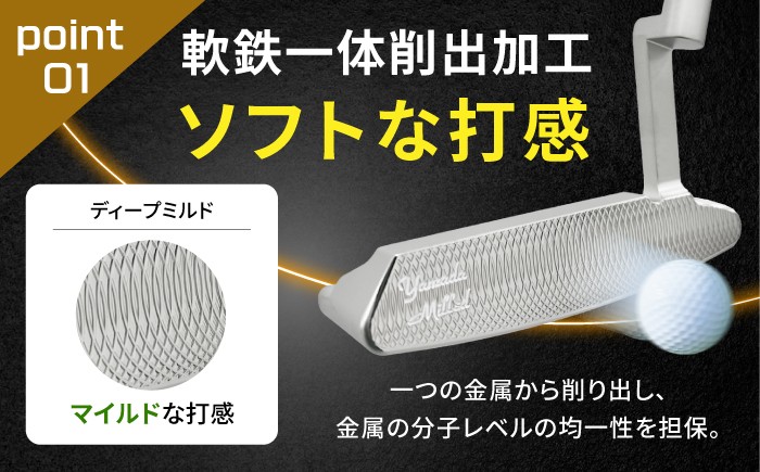 パター ゴルフクラブ ゴルフ ゴルフ用品 山田パター ブラック 日本製 パター ゴルフ スポーツ用品 人気 岐阜県 御嵩町