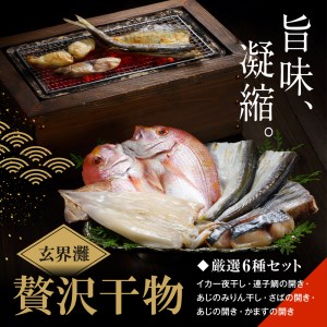 玄界灘の贅沢干物 6種セット｜干物 干物 干物 干物 干物 干物【A071】