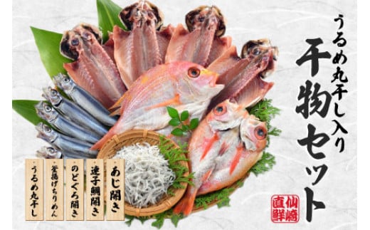 海匠國近 魚急便 K-A 干物 アジ 蓮子鯛 のどぐろ 釜揚げ ちりめん うるめ  山口県 長門市  干物 一夜干し 手作り 5種類  お中元 お歳暮 ギフト 贈り物