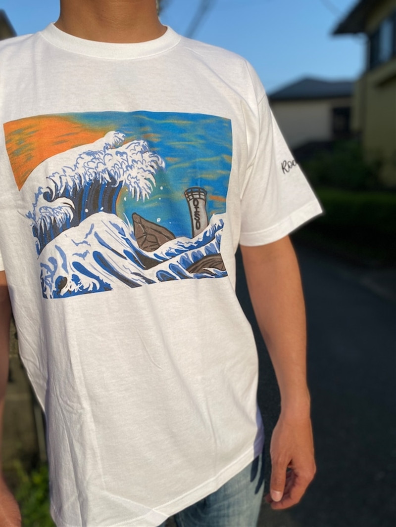 
ROCKLINEオリジナル大磯Tシャツ／XLサイズ
