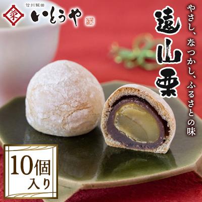 ふるさと納税 飯田市 【いとうや】 遠山栗 10個入り