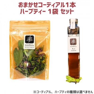 ふるさと納税 飯綱町 コーディアル 1本 + ハーブティー 1袋 長野県 飯綱町