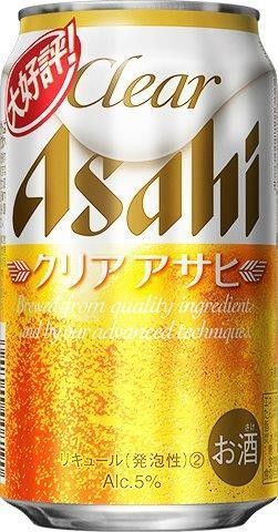 
            ビール アサヒ クリアアサヒ 350ml 24本 　
          
