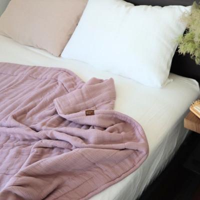 ふるさと納税 泉佐野市 癒しのとろふわ泉州南部織-toronto-/6重ガーゼシングルケット【くすみ桜2枚】G2916 |  | 01