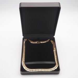 【ふるなび限定】K18 6面ダブル喜平ネックレス300g 造幣局検定マーク入り　HO-000127　FN-Limited-SP