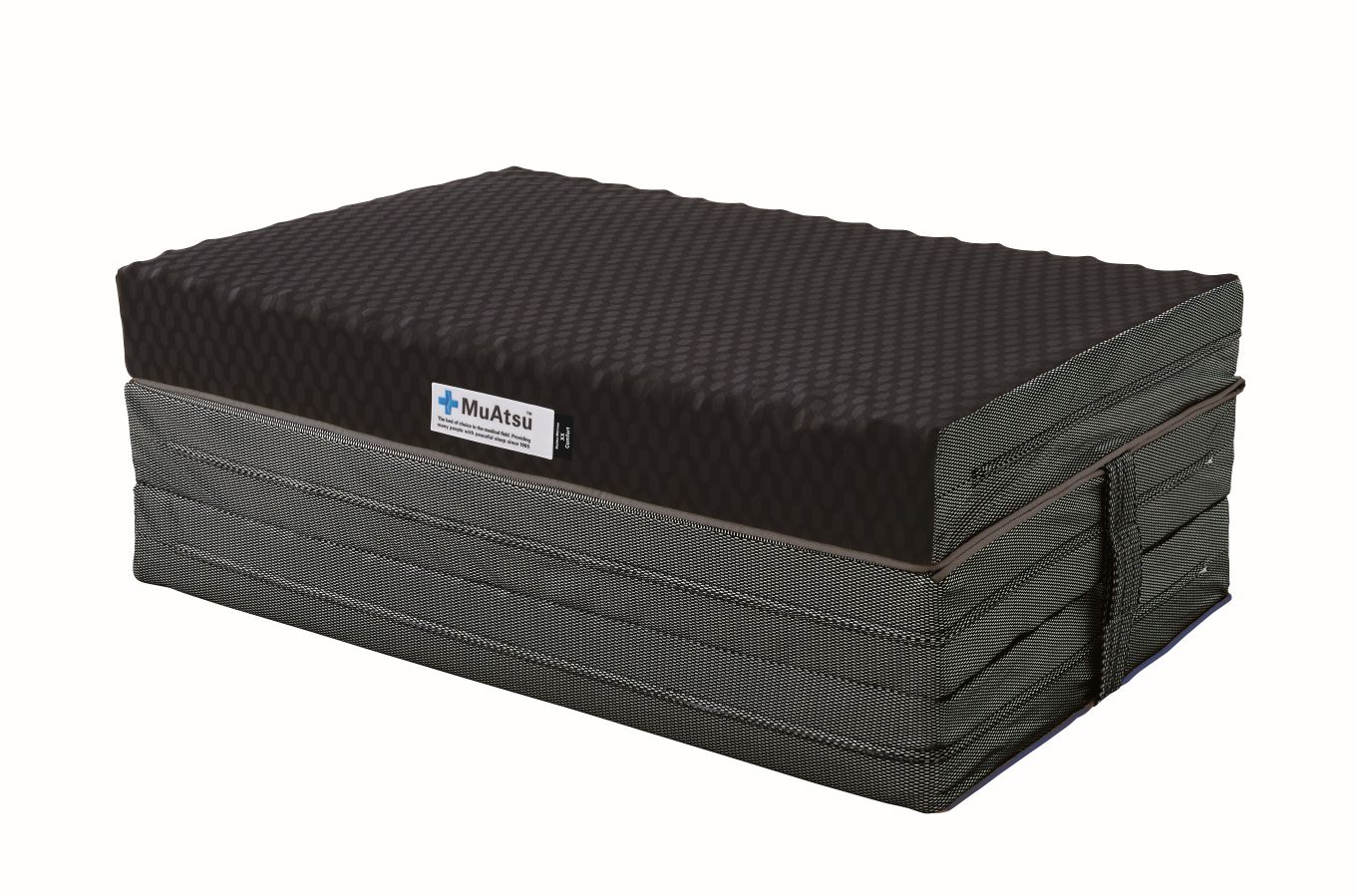 30年 ムアツ マットレス XX クラウド ダブル 三つ折り 折りたたみ マットレス  極厚 12cm 敷布団 敷き布団 寝具 クラウド シーツ 専用シーツ付 綿 ピンク 市川三郷町 限定 昭和西川 