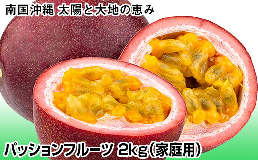 【2023年発送】パッションフルーツ2kg（家庭用）