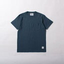 【ふるさと納税】《2》メンズM ポケットTシャツ BLUE | 楽天ふるさと 神奈川 鎌倉 支援 返礼品 tシャツ 洋服 ティーシャツ 無地 青 ブルー ファッション 半袖 トップス カットソー ポケット付き おしゃれ 男性 ワンポイント 吸汗速乾 ドライ 速乾