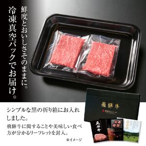 飛騨牛 赤身ステーキ 200g（100g×2） 冷凍真空パック | 肉 お肉 ステーキ モモ肉 黒毛和牛 和牛 人気 おすすめ 牛肉 ギフト お取り寄せ 飛騨高山ミート 1万円 10000円 [MS0