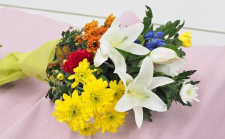 定期便  12回 仏花 お花  生花 組花 2束  |    