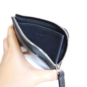 ミニ財布[イタリア産高級レザー]コードバン使用 (全4色)(カラー：ブラウン)_0034-007-T03-4
