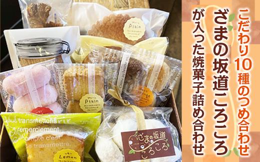 
ざまの坂道ころころが入った 焼菓子 詰め合わせ（10ケ入）｜クッキー 焼きドーナツ特産品 洋菓子 お菓子 スイーツ ※離島への配送不可
