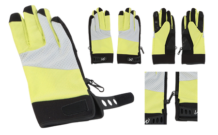 東かがわ市からお届けする【アウトドア・メンズ手袋】White-SS06 レッド