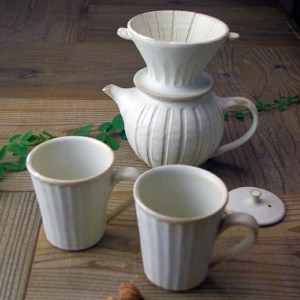 BJ007ハンドドリップ コーヒータイム セット　わかさま陶芸