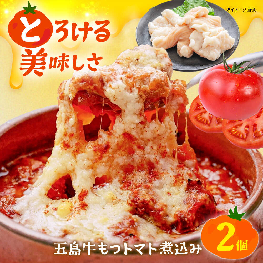 【ふるさと納税】五島牛モツのトマト煮込み 2個セット 90g×2缶 五島市/ALBERO イタリア料理 五島牛 モツ煮 トマト 惣菜[PGG002] 五島牛 モツ煮込み トマト 缶詰 イタリア料理
