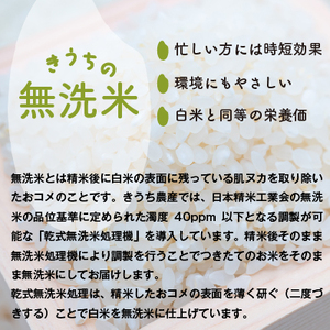 【令和7年産】 無洗米 あきたこまち 20kg (5kg×4) 稲敷市産 農家直送 [2339]