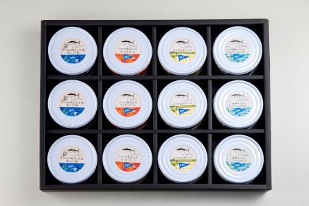 缶詰 一本釣り鰹三昧 4種12缶 缶詰［1102］