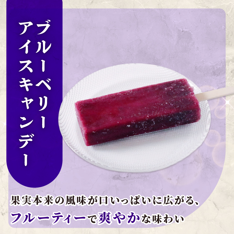 ブルーベリーアイスキャンデー 20本