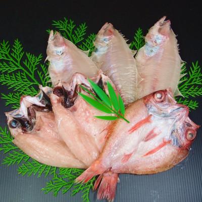 ふるさと納税 浜田市 山陰浜田　創業大正10年香住屋のこだわり干物「水かれい・のどぐろ一夜干し約750g」