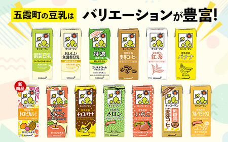 【合計1000ml×12本】特濃 調製豆乳1000ml ／ 飲料 キッコーマン 健康 特濃 豆乳飲料 大豆 パック セット 茨城県 五霞町
