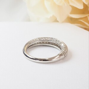 1.00ctダイヤモンドパヴェリング9005PT