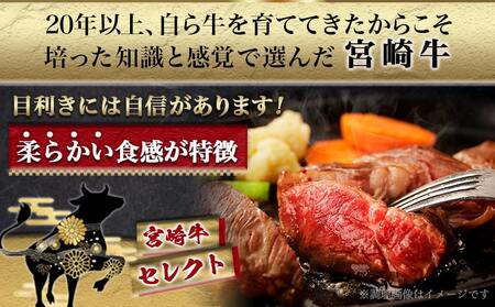 【敬老の日】宮崎牛【赤身霜降り】ロースステーキ200g≪9月11日～15日お届け≫_13-6501-KG_(都城市) 牛肉 牛ロースステーキ用カット 200g×1枚 ステーキソース付き 牛赤身 霜降り
