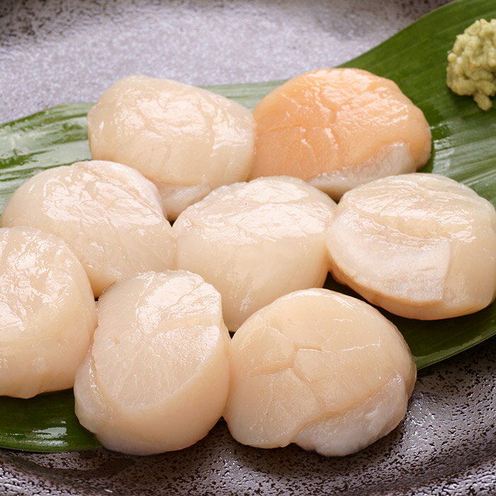 [北海道根室産]刺身用ホタテ貝柱500g×3P(計1.5kg)