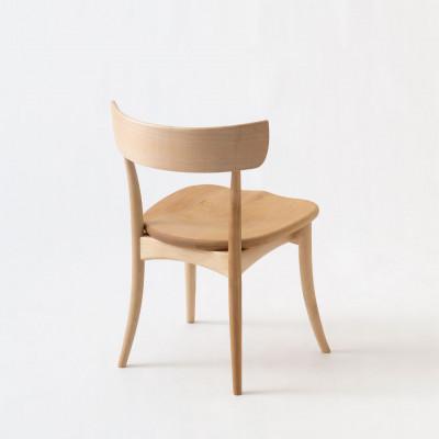 ふるさと納税 高山市 【飛騨の家具】飛騨産業　HIDA　CRESCENT　チェア(板座)国産カバ　CG309 |  | 01