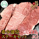 【ふるさと納税】根羽こだわり和牛 希少部位 ステーキセット 500g以上 ステーキ イチボ トモサンカク ランプ ミスジ カイノミ ザブトン 牛肉 国産黒毛和牛 焼肉 15000円 15,000円