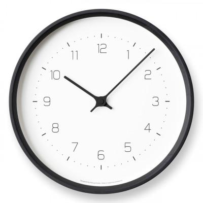 ふるさと納税 富山県 NEUT wall clock / ブラック(KK22-09 BK)