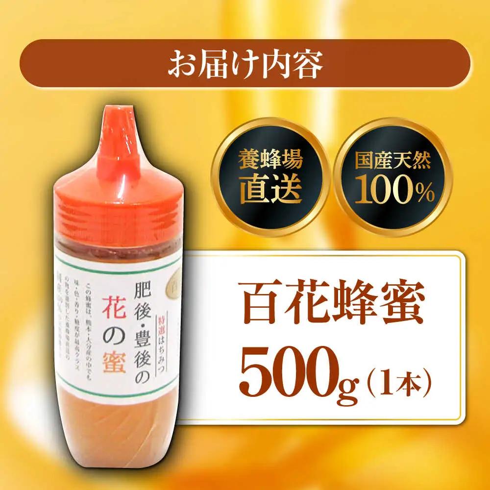 立山養蜂場 百花蜂蜜 500g 蜂蜜 国産[AYAB028]