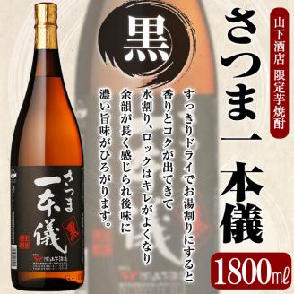 B-074 さつま一本儀・さつま一本儀黒二種セット(大)【山下酒店】