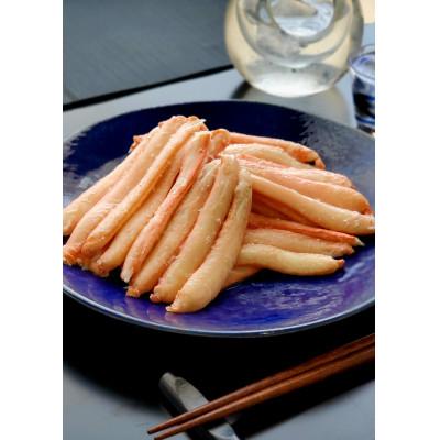 ふるさと納税 魚津市 【冷凍】魚卸問屋の紅ズワイガニむき身セット(棒400g入、フレーク400g入)