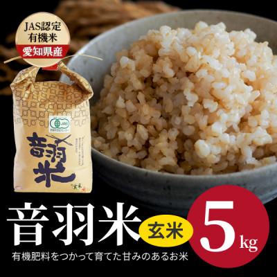 ふるさと納税 豊川市 令和7年産　音羽米有機JAS 玄米5kg