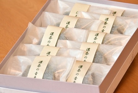 濃茶の音色 10個入り｜みのかも金蝶堂 菓子 菓子 スイーツ 抹茶 抹茶スイーツ おやつ 個包装 M12S111