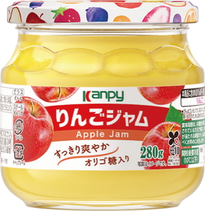 ジャム カンピー　りんご ジャム 280ｇ 1ケース（6本入）ジャム KTS055
