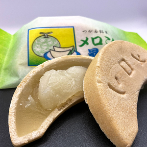 [つがーるちゃん最中]＆[メロン最中] 計11個 ミックスセット｜和菓子 青森 りんご 舐瓜  [0786]