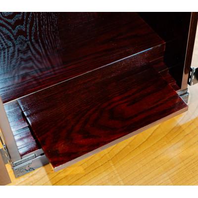 ふるさと納税 利府町 仙台箪笥 仙台厨子 四枚扉 拭き漆調 |  | 02