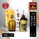 【ふるさと納税】【毎月定期便】二階堂吉四六つぼと吉四六びん25度(720ml)2本セット 全6回【4009958】