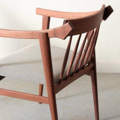 ふるさと納税 江別市 アームチェア　 ウォールナット 北海道  MOOTH |  | 02