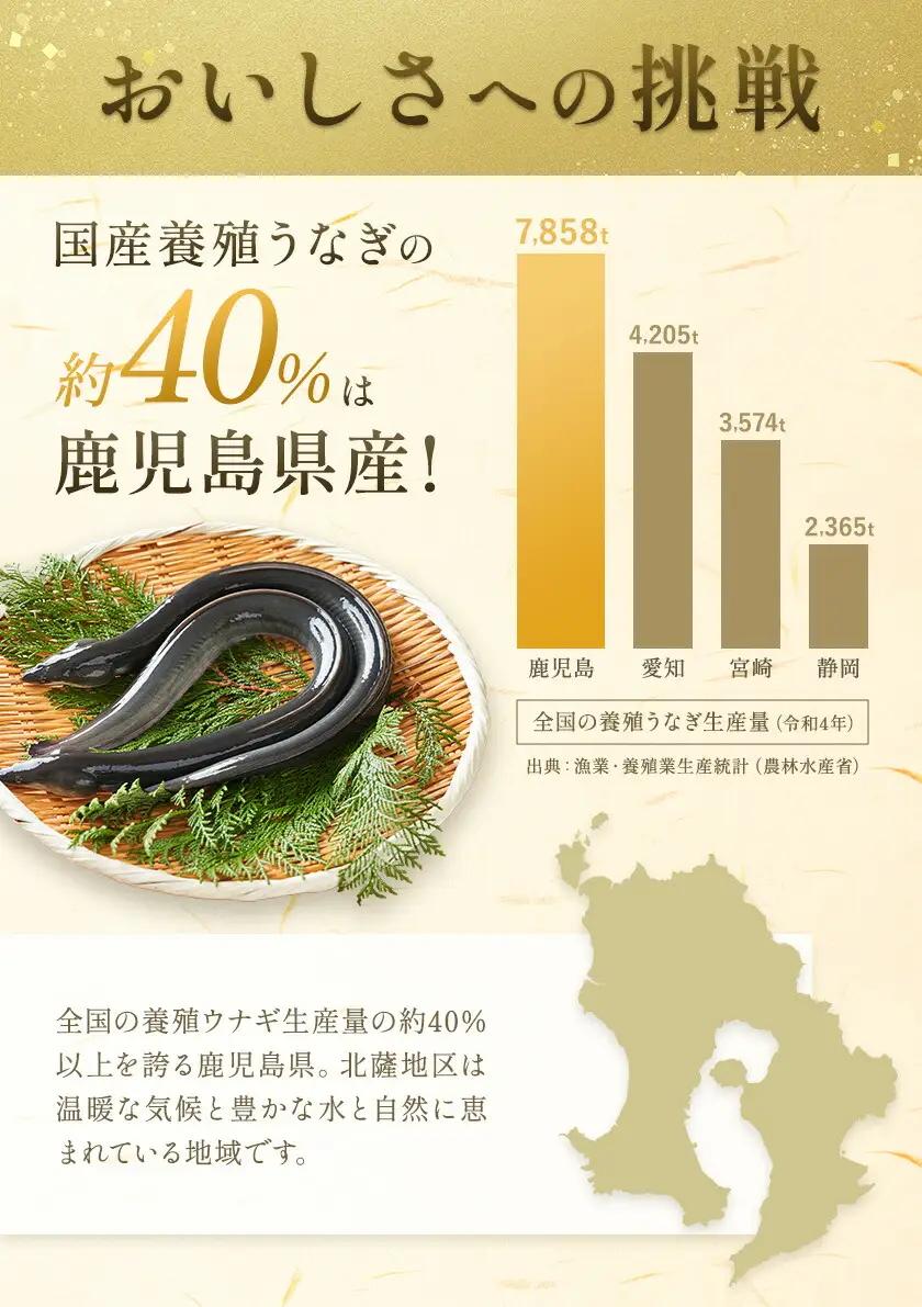【土用の丑の日】＼特大サイズ／ 鹿児島県産 鰻蒲焼真空セット！5尾 タレ・山椒付！ 株式会社薩摩川内鰻 《7月中旬-7月下旬頃出荷》