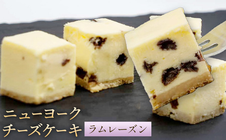 NYチーズケーキ ラムレーズン 16個(30日以内に出荷予定)サクセム株式会社